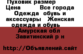 Пуховик размер 42-44 › Цена ­ 750 - Все города Одежда, обувь и аксессуары » Женская одежда и обувь   . Амурская обл.,Завитинский р-н